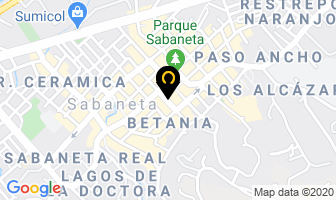 Mapa de Distribuidora Central en Sabaneta