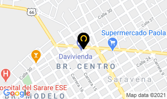 Mapa de Distribuidora Cimarron en Saravena
