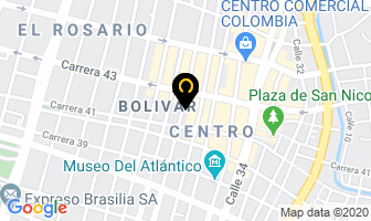 Mapa de Distribuidora Creciunión Ltda. en Barranquilla