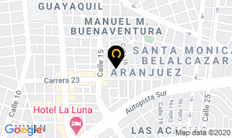 Mapa de Distribuidora De Alimentos El Maná en Cali