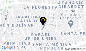 Mapa de Distribuidora De Carnes William Andres Herrera en Cali