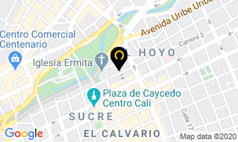Mapa de Distribuidora De Cemento La Novena en Cali