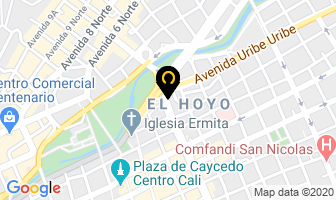 Mapa de Distribuidora De Estucos Y Pinturas en Cali