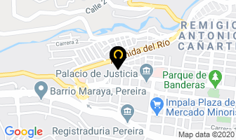 Mapa de Distribuidora De Hielo Ice Color en Pereira