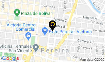 Mapa de Distribuidora De Huevos La 15 en Pereira