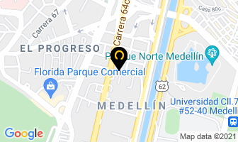 Mapa de Distribuidora De Lacteos F.a. en Medellín