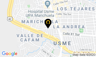 Mapa de distribuidora de panela en Bogotá D.C