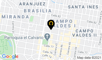 Mapa de Distribuidora De Papas Omar Arango en Medellín