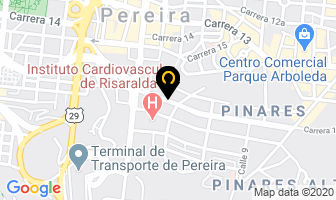 Mapa de Distribuidora De Pollos Y Huevos.com en Pereira