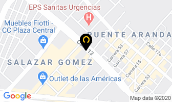 Mapa de Distribuidora De Rodamientos Ltda. en Bogotá D.C
