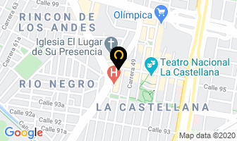 Mapa de Distribuidora De Toallas Babel en Bogotá D.C
