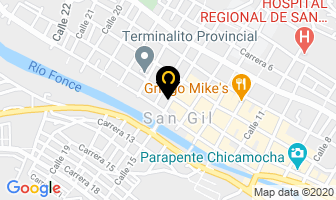 Mapa de Distribuidora Del Campo Santander en San Gil