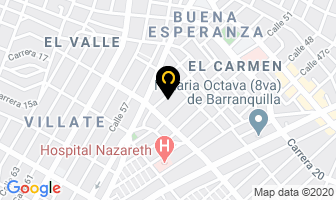 Mapa de Distribuidora Didáctica Auri en Barranquilla