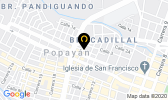 Mapa de Distribuidora El Cadillal en Popayán