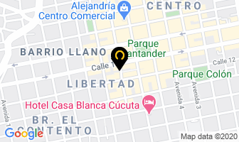 Mapa de Distribuidora Fornes en Cúcuta