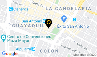 Mapa de Distribuidora Galaxias en Medellín