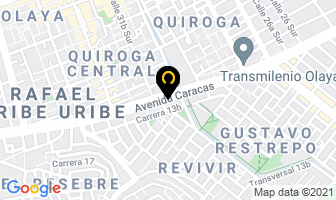 Mapa de Distribuidora General De Pisos Ltda en Bogotá D.C