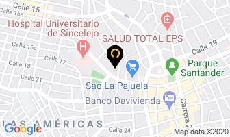 Mapa de Distribuidora Gomonac Ltda. en Sincelejo
