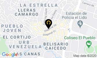 Mapa de Distribuidora González M. en Cali