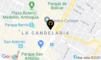 Mapa de Distribuidora Harina La 51 en Medellín