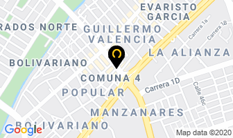 Mapa de Distribuidora Industrial Godoy Ltda. en Cali