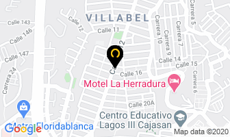 Mapa de Distribuidora Isabella en Floridablanca