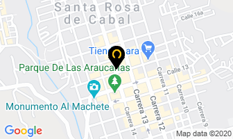Mapa de Distribuidora J Y P Boutique en Santa Rosa de Cabal