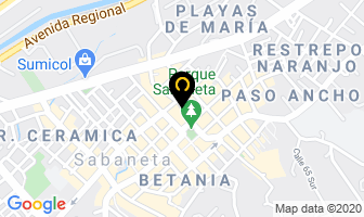 Mapa de Distribuidora Jd en Sabaneta