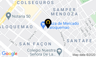 Mapa de Distribuidora Juni en Bogotá D.C
