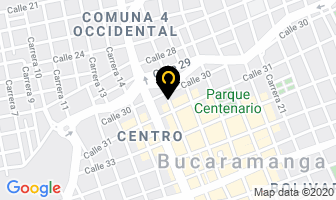 Mapa de Distribuidora La 16 en Bucaramanga
