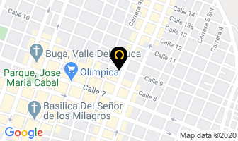 Mapa de Distribuidora La Campesina en Buga