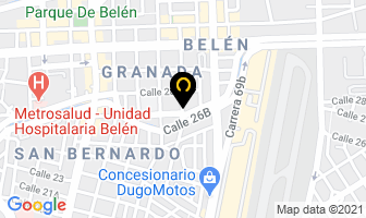 Mapa de Distribuidora La Canasta en Medellín