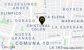 Mapa de Distribuidora La Costa S.a. en Cali