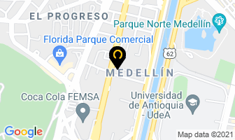 Mapa de Distribuidora La Exclusiva en Medellín