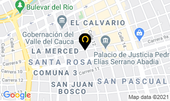 Mapa de Distribuidora La Gran Once en Cali