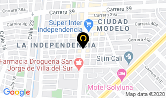 Mapa de Distribuidora La Palmera en Cali
