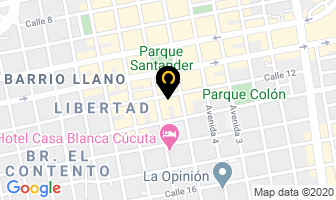 Mapa de Distribuidora Las Tiendas Del Blumer en Cúcuta