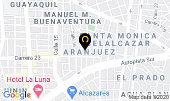 Mapa de Distribuidora L.j.c en Cali