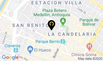 Mapa de Distribuidora Los Pepes en Medellín