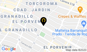 Mapa de Distribuidora M & M en Barranquilla
