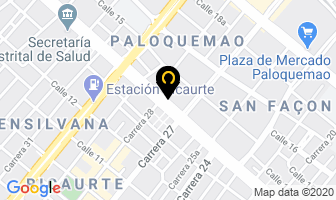 Mapa de Distribuidora Mav E.u. en Bogotá D.C