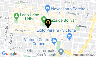 Mapa de Distribuidora Nacional De Sombreros en Pereira