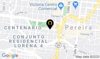 Mapa de Distribuidora Nissan S.a. en Pereira
