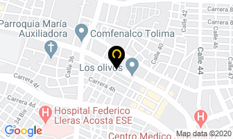 Mapa de Distribuidora Nissan S.A en Ibagué