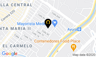 Mapa de Distribuidora Palacio en Medellín