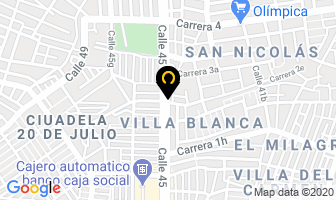 Mapa de Distribuidora Pan De Oro en Barranquilla