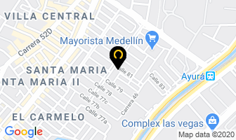 Mapa de Distribuidora Patiño en Itaguí