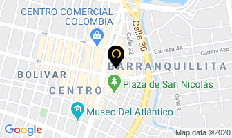 Mapa de Distribuidora Pipe en Barranquilla