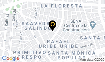 Mapa de Distribuidora Pollo Fresco en Cali