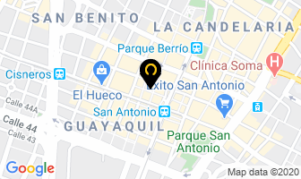 Mapa de Distribuidora Rapeluches en Medellín
